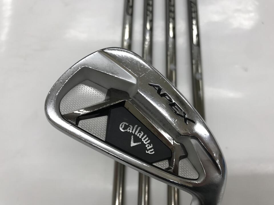【中古】キャロウェイ APEX 2021 アイアンセット SRフレックス 37.75インチ ATTAS 50 リシャフト品 Cランク 右利き用 Callaway ゴルフクラブ エイペックス2021 ゴルフドゥ ゴルフ用品 GOLF DO 中古ゴルフ