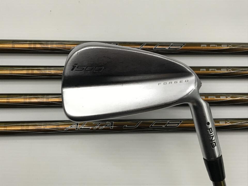 【中古】【訳あり】ピン i500 アイアンセット Rフレックス 38.0インチ ALTA J CB Dランク 右利き用 PING ゴルフクラブ ゴルフドゥ ゴルフ用品 GOLF DO 中古ゴルフクラブ