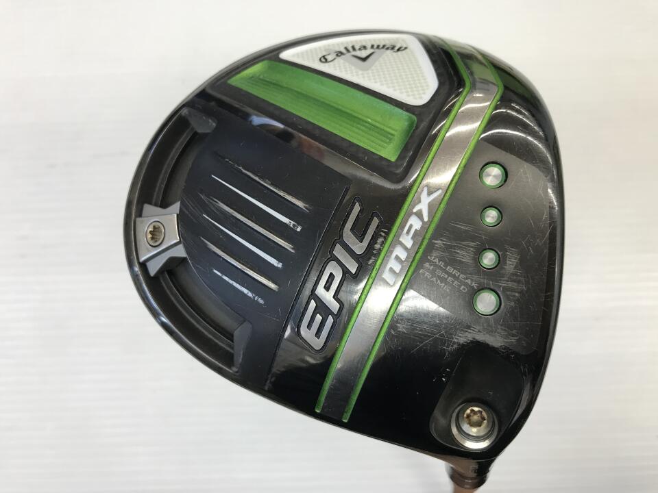 【中古】キャロウェイ EPIC MAX ドライバー 10.5° SRフレックス 45.5インチ TENSEI　50　forCallaway リシャフト品 Dランク 右利き用 Callaway ゴルフクラブ エピックマックス ゴルフドゥ ゴルフ用品 GOLF D