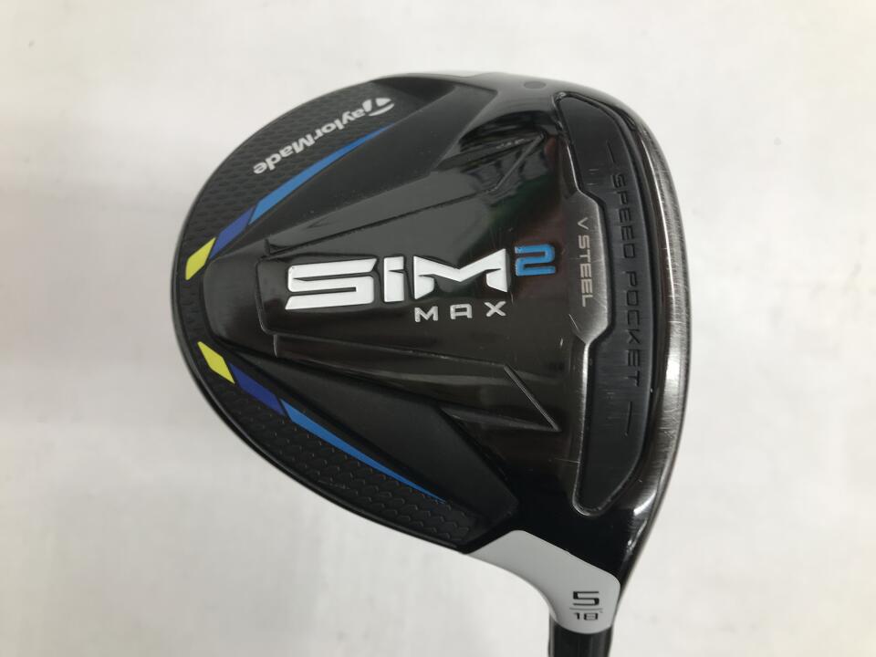 【中古】テーラーメイド SIM2 MAX フェアウェイウッド 5W 18° Sフレックス 42.0インチ ヘッドカバーあり ディアマナ TB60 Cランク 右利き用 Taylormade ゴルフクラブ シム2マックス ゴルフドゥ ゴルフ