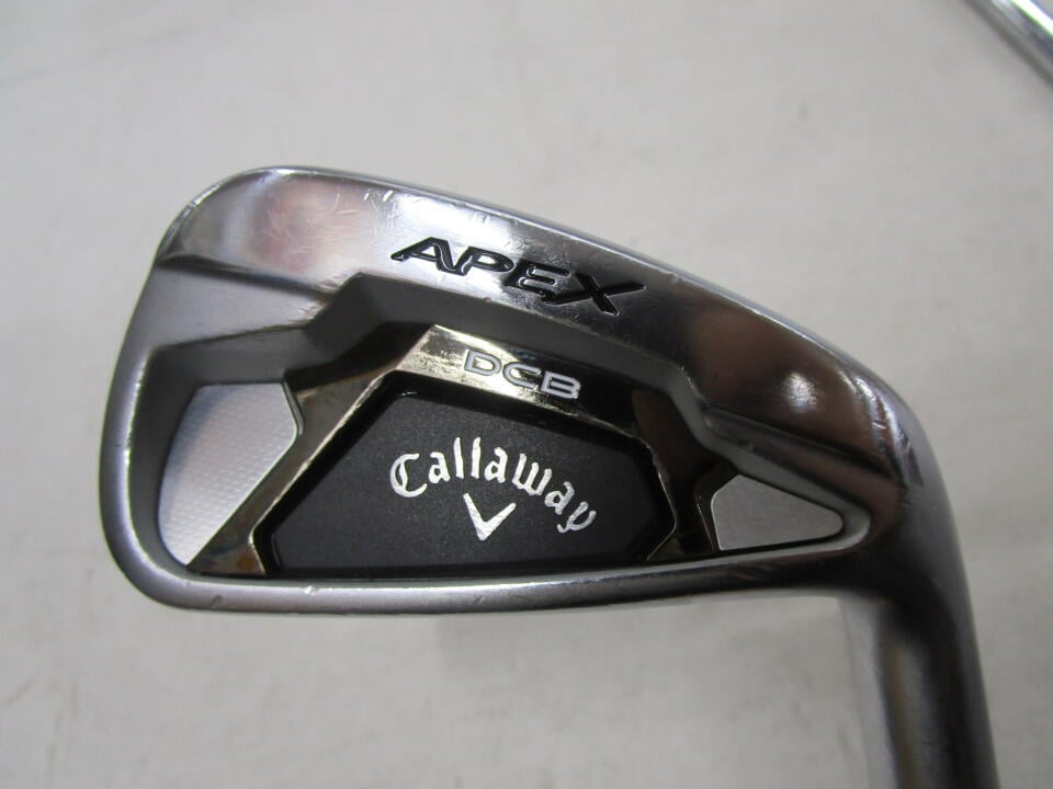 【中古】キャロウェイ APEX DCB 2021 アイアンセット 23° Sフレックス 38.125インチ NSプロ Zelos 7 Cランク 右利き用 Callaway ゴルフクラブ エイペックスDCB2021 ゴルフドゥ ゴルフ用品 GOLF DO 中古ゴルフ
