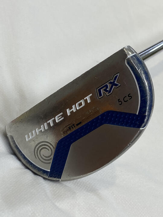 【中古】オデッセイ ホワイト ホット RX #5CS パター 34.0インチ オリジナルスチール(SS2.0ｸﾞﾘｯﾌﾟ) Dランク 右利き用 ODYSSEY ゴルフクラブ ゴルフドゥ ゴルフ用品 GOLF DO 中古ゴルフクラブ