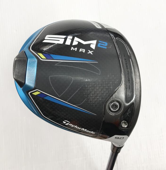 【中古】テーラーメイド SIM2 MAX ドライバー 9° Sフレックス 45.5インチ ディアマナ TB60 Dランク 右利き用 Taylormade ゴルフクラブ シム2マックス ゴルフドゥ ゴルフ用品 GOLF DO 中古ゴルフクラブ