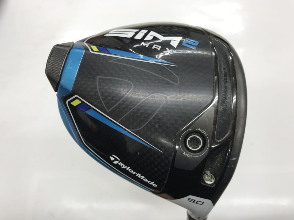 【中古】テーラーメイド SIM2 MAX ドライバー 9.0° Sフレックス 45.25インチ ヘッドカバーあり VENTUS BLUE 6 Dランク 右利き用 Taylormade ゴルフクラブ シム2マックス ゴルフドゥ ゴルフ用品 GOLF DO 中 25,736円