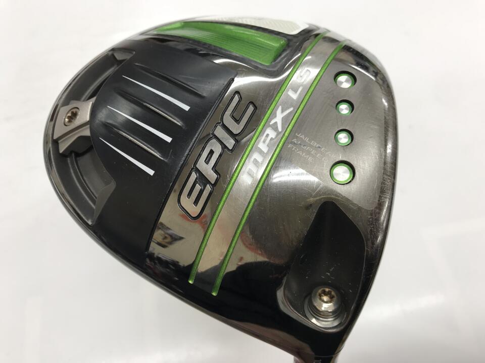 【中古】キャロウェイ EPIC MAX LS ドライバー 10.5&deg; Sフレックス 45.25インチ VENTUS 50 for Callaway リシャフト品 Dランク 右利き用 Callaway ゴルフクラブ エピックマックスLS ゴルフドゥ ゴルフ用品 GOLF｜ゴルフ ドゥ 中古クラブ店