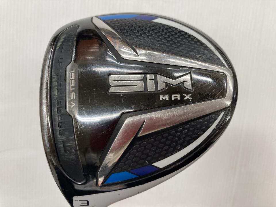 【中古】テーラーメイド SIM MAX フェアウェイウッド 3W 15° Sフレックス 43.25インチ ヘッドカバーあり TENSEI BLUE TM50 Dランク 左利き用 Taylormade ゴルフクラブ シムマックス ゴルフドゥ ゴルフ用 13,498円