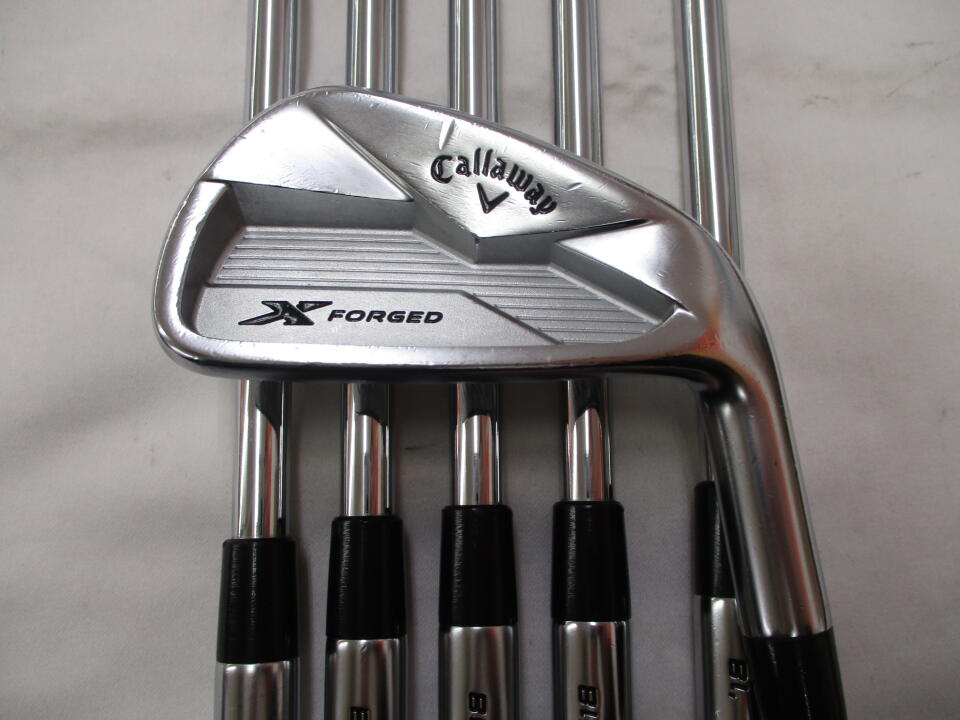 【中古】キャロウェイ X FORGED 2018 アイアンセット 26&deg; S200フレックス 38.0インチ ダイナミックゴールド Cランク 右利き用 Callaway ゴルフクラブ エックスフォージド2018 ゴルフドゥ ゴルフ用品 GO｜ゴルフ ドゥ 中古クラブ店 30,472円