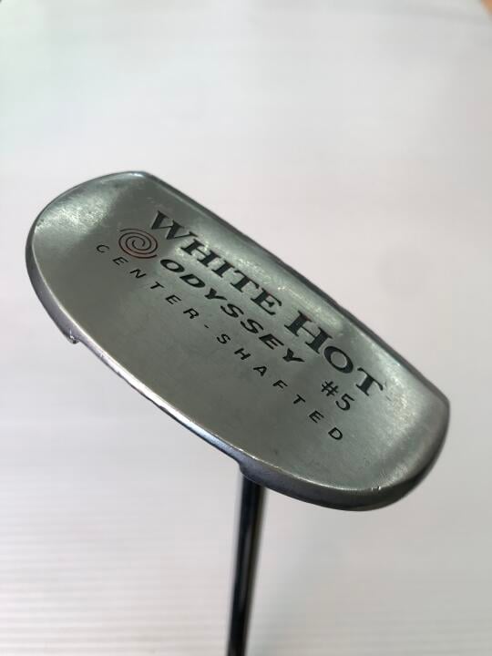 【中古】オデッセイ ホワイト ホット#5センター パター 34.0インチ オリジナルスチール Dランク 右利き用 ODYSSEY ゴルフクラブ ゴルフドゥ ゴルフ用品 GOLF DO 中古ゴルフクラブ