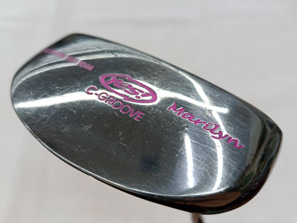 【中古】YES!GOLF C-グルーブ マリリン パター 34.0インチ オリジナルスチール Cランク 右利き用 ゴルフクラブ ゴルフドゥ ゴルフ用品 GOLF DO 中古ゴルフクラブ