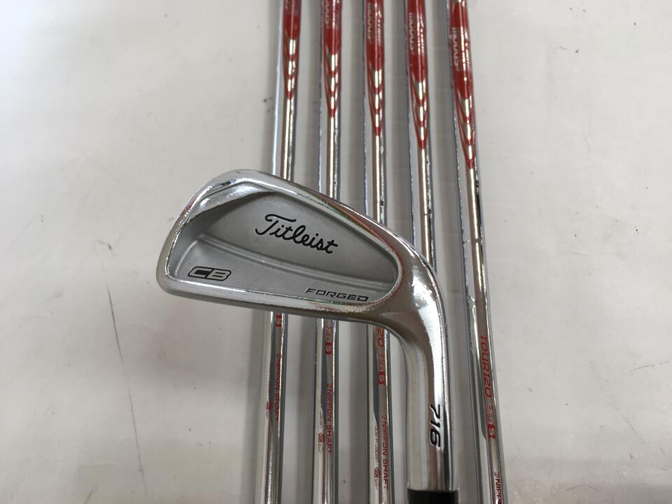 【中古】タイトリスト CB 716 アイアンセット Sフレックス 38.0インチ NSプロ MODUS 3 TOUR 120 Cランク 右利き用 Titleist ゴルフクラブ ゴルフドゥ ゴルフ用品 GOLF DO 中古ゴルフクラブ｜ゴルフ ドゥ 中古クラブ店