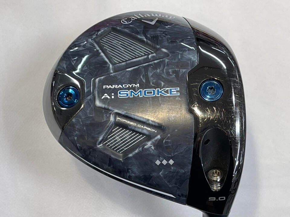 【中古】キャロウェイ PARADYM Ai SMOKE ◆◆◆ ドライバー 9° Sフレックス 45.5インチ ヘッドカバーあり TENSEI 60 for Callaway(Ai SMOKE) Cランク 右利き用 Callaway ゴルフクラブ パラダイムAiスモーク トリ