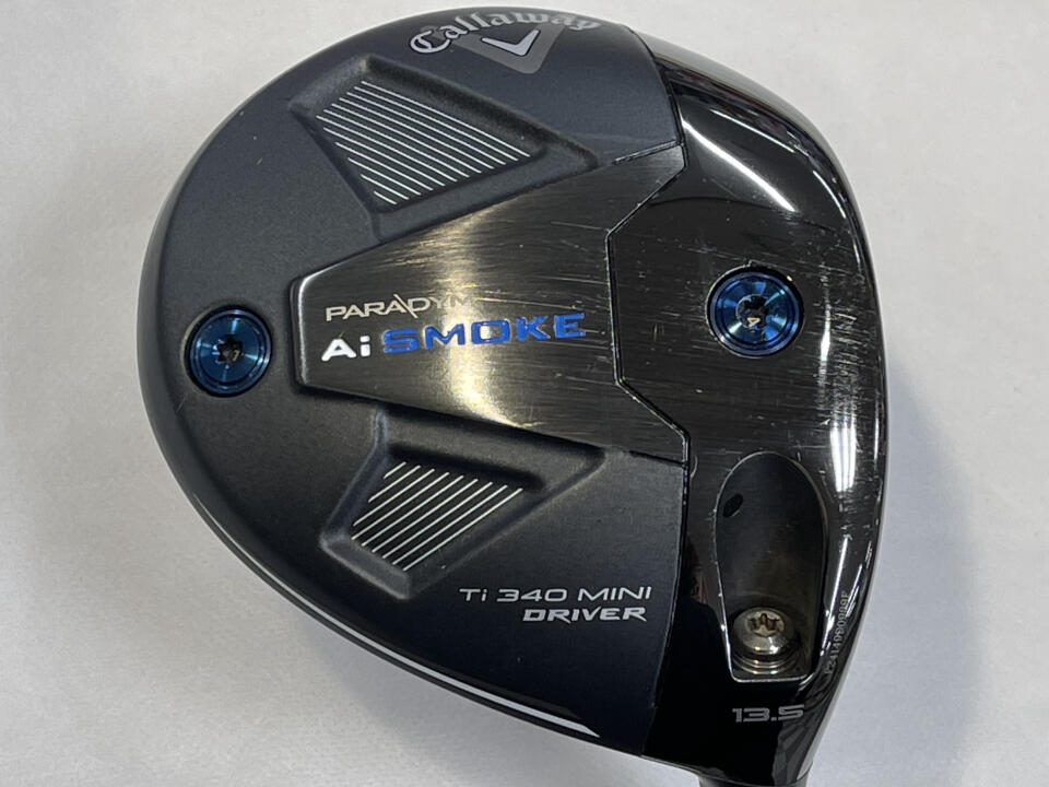 【中古】キャロウェイ PARADYM Ai SMOKE 340 MINI ドライバー 13.5° Sフレックス 43.5インチ ヘッドカバーあり TENSEI 60 for Callaway(Ai SMOKE) Cランク 右利き用 Callaway ゴルフクラブ パラダイムAiスモーク340