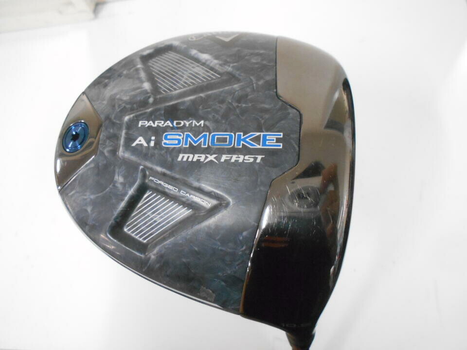 【中古】キャロウェイ PARADYM Ai SMOKE MAX FAST ドライバー 10.5° Rフレックス 45.75インチ ヘッドカバーあり TENSEI 40 for Callaway(Ai SMOKE) Cランク 右利き用 Callaway ゴルフクラブ パラダイムAiスモークマ