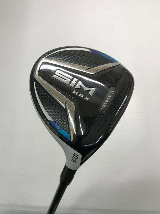 【中古】テーラーメイド SIM MAX フェアウェイウッド 3W 18° SRフレックス 43.25インチ ヘッドカバーあり TENSEI BLUE TM50 Cランク 右利き用 Taylormade ゴルフクラブ シムマックス ゴルフドゥ ゴルフ用