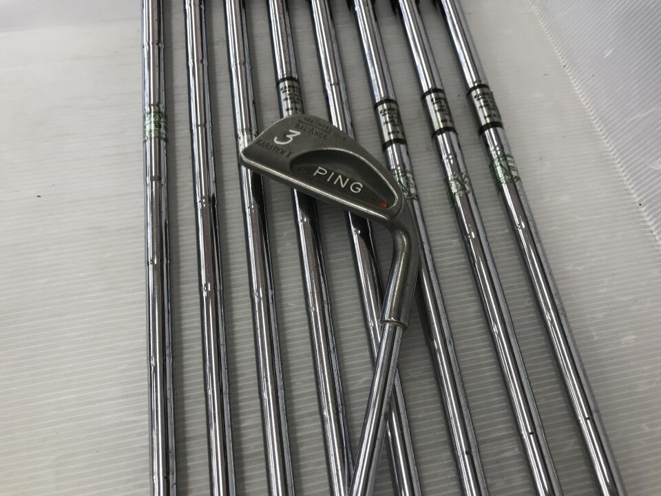 【中古】ピン KARSTEN 1 アイアンセット 36.5インチ オリジナルスチール Dランク 右利き用 PING ゴルフクラブ ゴルフドゥ ゴルフ用品 GOLF DO 中古ゴルフクラブ