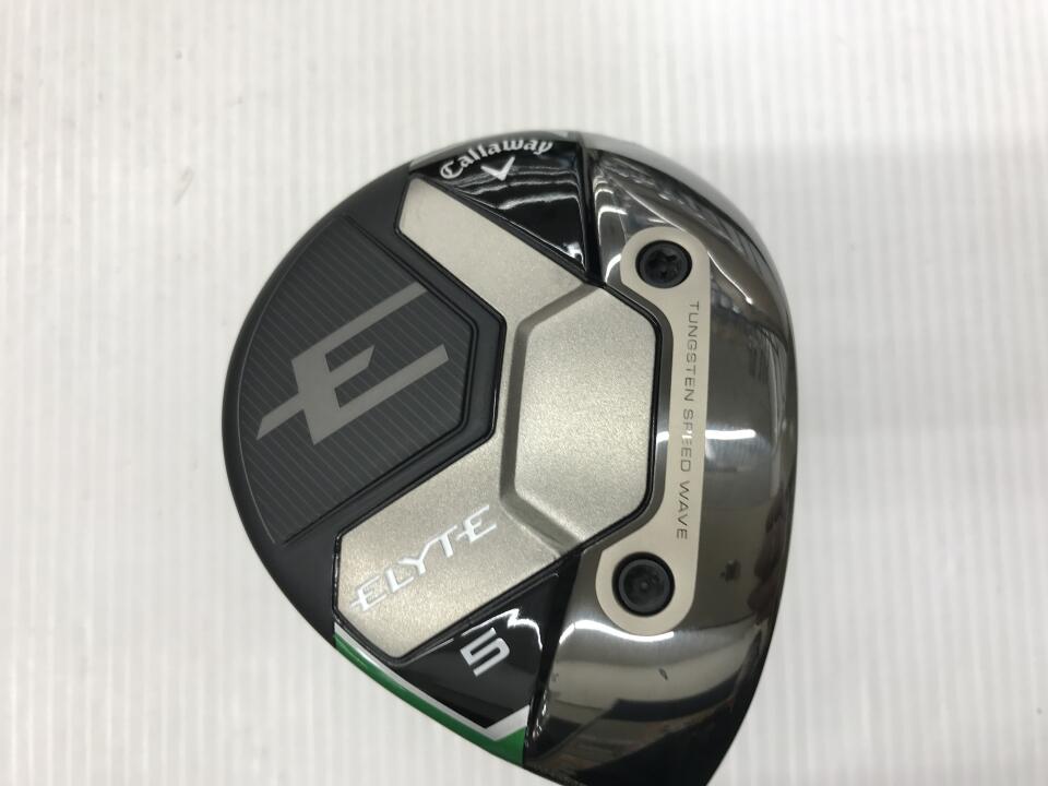 【中古】キャロウェイ ELYTE フェアウェイウッド 5W 18° SRフレックス 42.5インチ ヘッドカバーあり VENTUS GREEN 5 for Callaway Bランク 右利き用 Callaway ゴルフクラブ エリート ゴルフドゥ ゴルフ用品