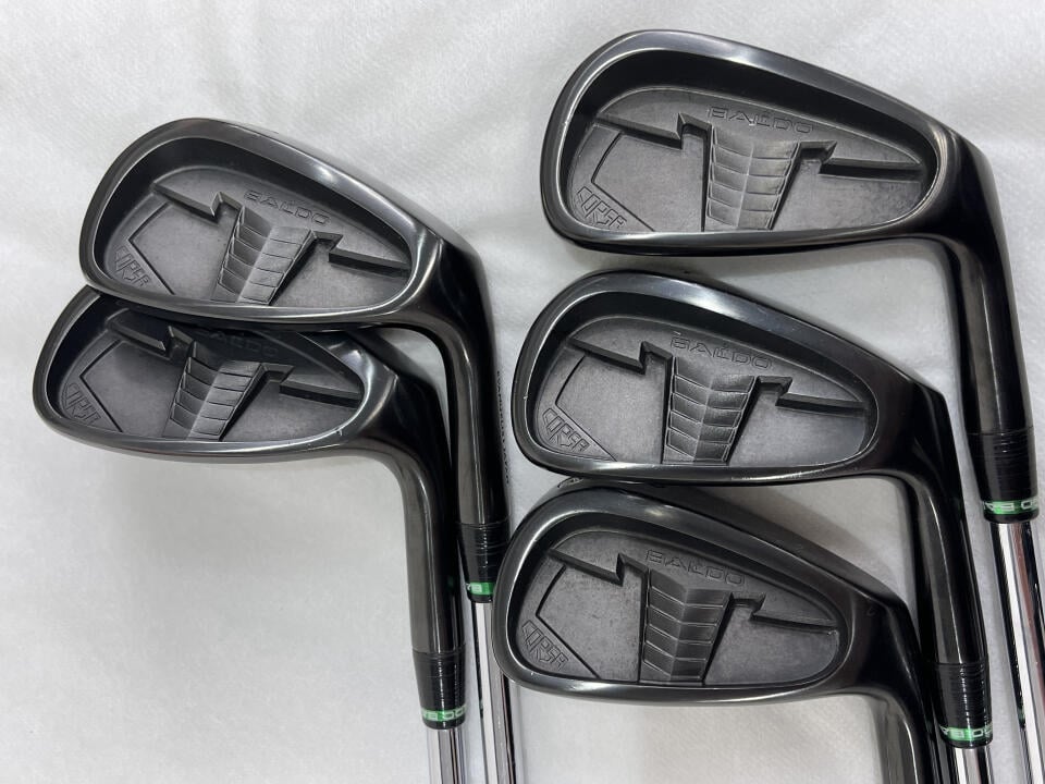 【中古】バルド CORSA FORGED TYPE DC BLACK KNIGHT アイアンセット Sフレックス 37.5インチ NSプロ９５０neo リシャフト品 Dランク 右利き用 BALDO ゴルフクラブ ゴルフドゥ ゴルフ用品 GOLF DO 中古ゴルフ
