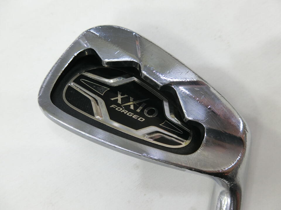 【中古】【訳あり】ダンロップ XXIO フォージド 2011 アイアンセット S200フレックス 37.25インチ ◆リシャフト◆ダイナミックゴールド リシャフト品 Dランク 右利き用 DUNLOP ゴルフクラブ ゼク