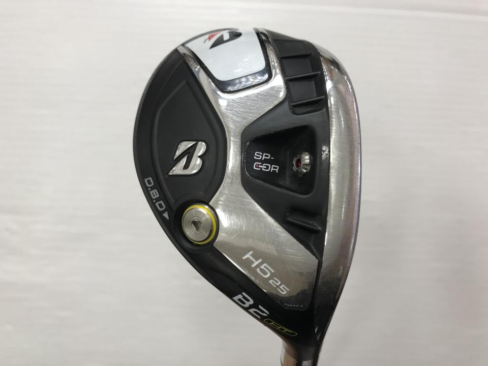 【中古】ブリヂストン B2HT HY ユーティリティ 25° Rフレックス 39.0インチ ヘッドカバーあり RAUNE h65 リシャフト品 Cランク 右利き用 BRIDGESTONE ゴルフクラブ ゴルフドゥ ゴルフ用品 GOLF DO 中古ゴ|ゴルフ ドゥ 中古クラブ店