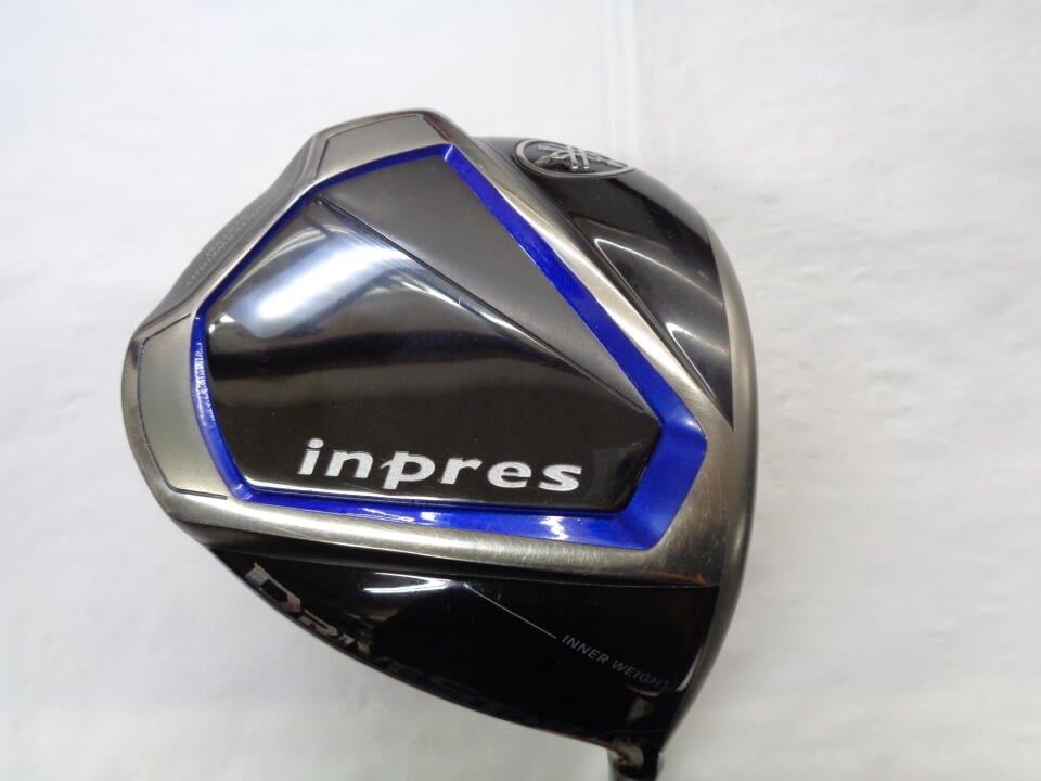 【中古】ヤマハ inpres DRIVESTAR ドライバー 10.5° Rフレックス 46.0インチ ヘッドカバーあり Speeder 474EVOLUTION 7 リシャフト品 Cランク 右利き用 YAMAHA ゴルフクラブ インプレスドライブスター ゴル