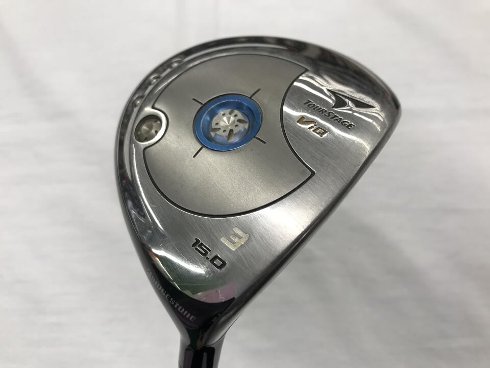 【中古】ブリヂストン ツアーステージ V-iQ (2006) フェアウェイウッド 3W 15° Rフレックス 43.25インチ TV-50α Dランク 右利き用 BRIDGESTONE ゴルフクラブ ゴルフドゥ ゴルフ用品 GOLF DO 中古ゴルフク