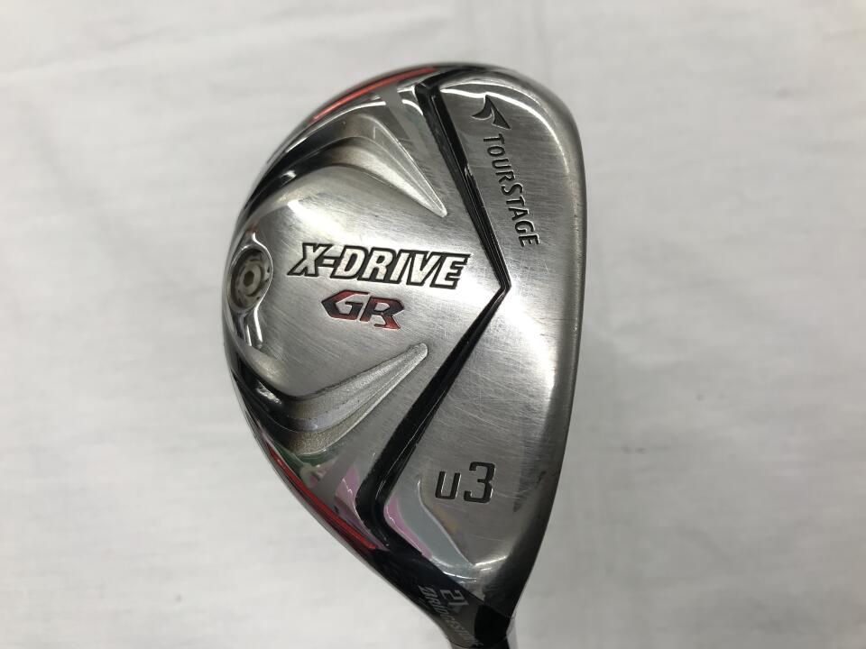 【中古】ブリヂストン ツアーステージ X-DRIVE GR (2012) ユーティリティ 21° Sフレックス 39.75インチ ツアーAD B12-03u Dランク 右利き用 BRIDGESTONE ゴルフクラブ ゴルフドゥ ゴルフ用品 GOLF DO 中古ゴ