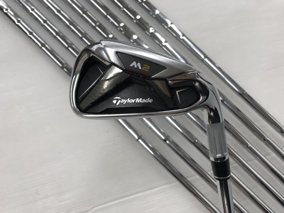 【中古】テーラーメイド M2 アイアンセット Rフレックス 38.0インチ REAX90 JP Cランク 右利き用 Taylormade ゴルフクラブ ゴルフドゥ ゴルフ用品 GOLF DO 中古ゴルフクラブ