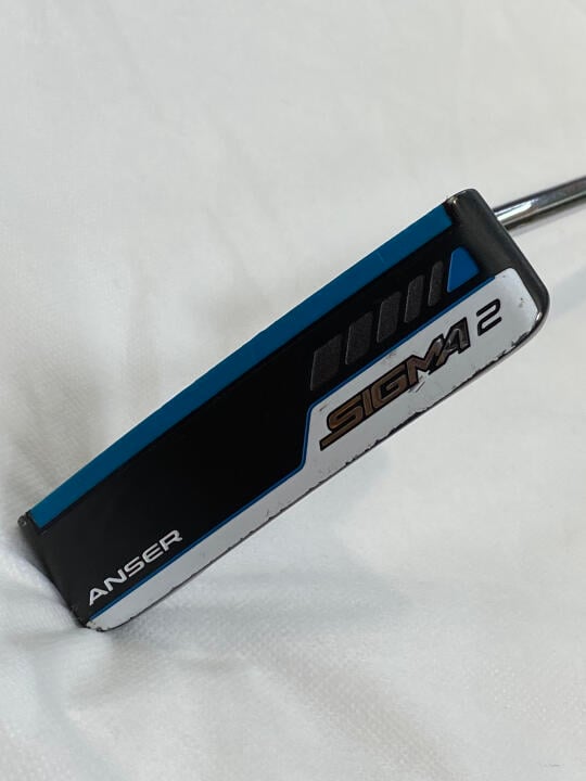 【中古】ピン SIGMA 2 ANSER Stealth パター 34.0インチ オリジナルスチール(PP58ｸﾞﾘｯﾌﾟ) Cランク 右利き用 PING ゴルフクラブ シグマ2アンサー ステルス ゴルフドゥ ゴルフ用品 GOLF DO 中古ゴル