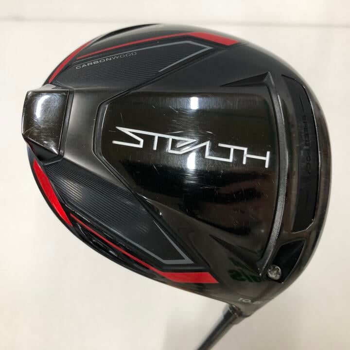 【中古】テーラーメイド STEALTH ドライバー 10.5° Sフレックス 45.75インチ ヘッドカバーあり TENSEI RED TM50 Cランク 右利き用 Taylormade ゴルフクラブ ステルス ゴルフドゥ ゴルフ用品 GOLF DO 中古ゴ