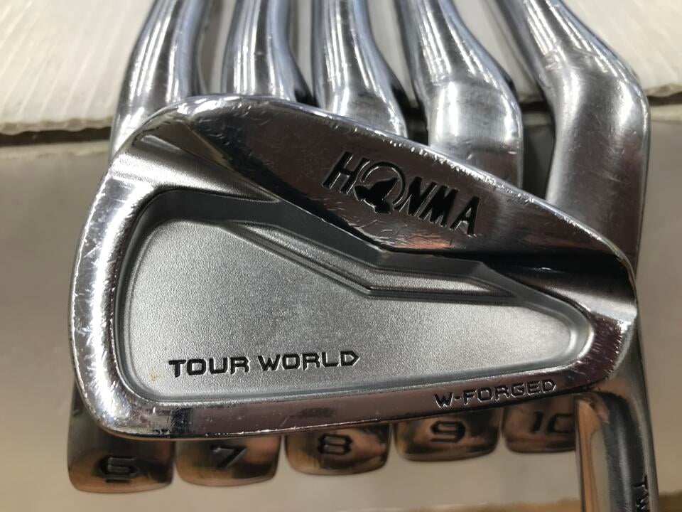 【中古】ホンマゴルフ ツアーワールド TW727V アイアンセット 25° Sフレックス 38.0インチ NSPRO950GH リシャフト品 Cランク 右利き用 ゴルフクラブ ゴルフドゥ ゴルフ用品 GOLF DO 中古ゴルフクラブ