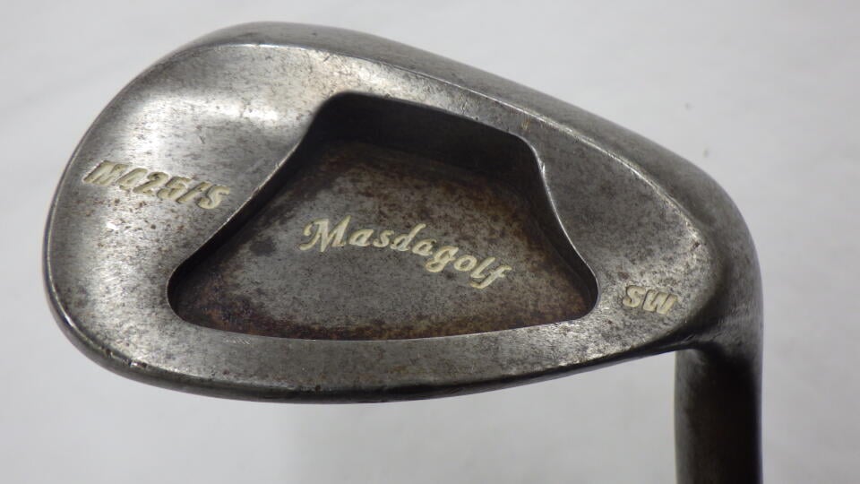 【中古】マスダ M425/S ノーメッキ ウェッジ 58° S200フレックス 35.25インチ ダイナミックゴ-ルド　EX　ツア-イシュー リシャフト品 Dランク 右利き用 Masda ゴルフクラブ ゴルフドゥ ゴルフ用品 G