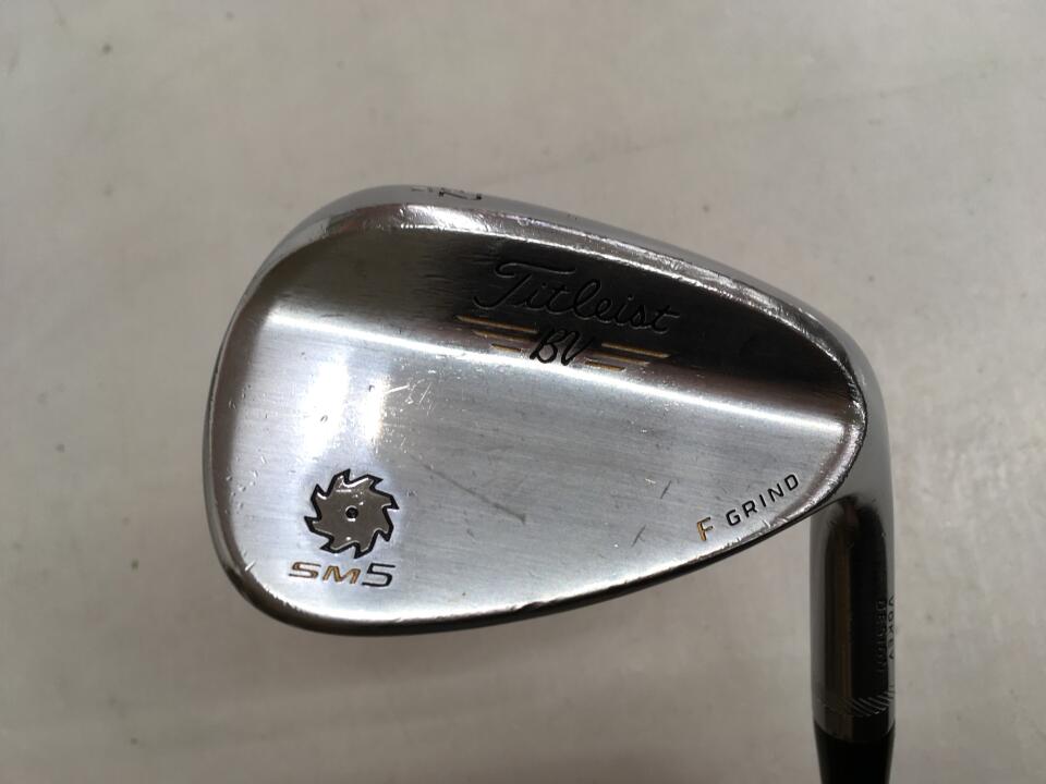 【中古】タイトリスト ボーケイ SM5 ツアークローム ウェッジ 52° S200フレックス 35.5インチ ダイナミックゴールド Dランク 右利き用 Titleist ゴルフクラブ ゴルフドゥ ゴルフ用品 GOLF DO 中古ゴ
