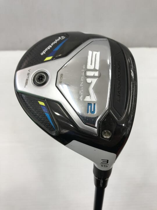 【中古】テーラーメイド SIM2 フェアウェイウッド 3W 15&deg; Sフレックス 43.0インチ ヘッドカバーあり TENSEI SILVER TM50(SIM2) Cランク 右利き用 Taylormade ゴルフクラブ シム2 ゴルフドゥ ゴルフ用品 GOLF｜ゴルフ ドゥ 中古クラブ店