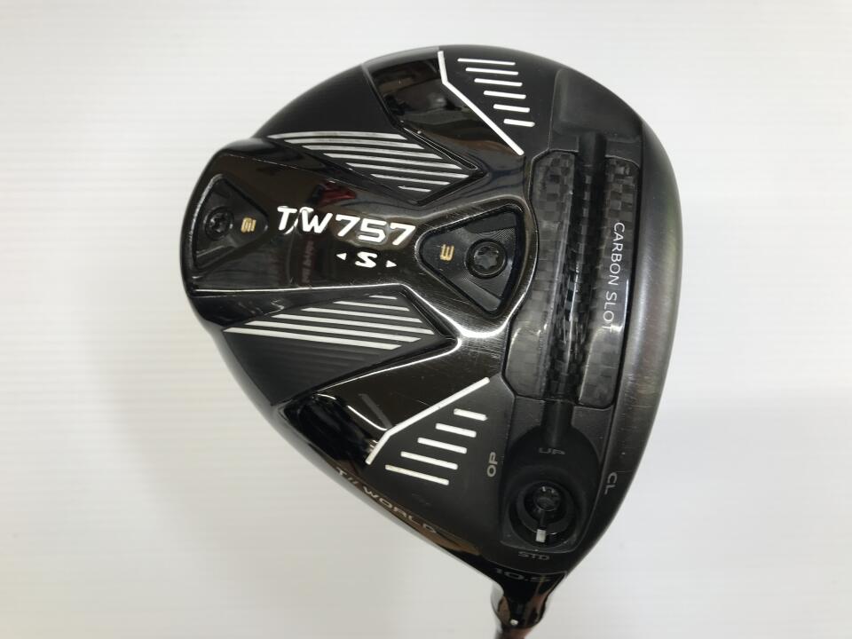 【中古】ホンマゴルフ TOUR WORLD TW757 S ドライバー 10.5° Sフレックス 45.25インチ ヘッドカバーあり VIZARD FZ-5 Cランク 右利き用 ゴルフクラブ ツアーワールド ゴルフドゥ ゴルフ用品 GOLF DO 中古 13,882円