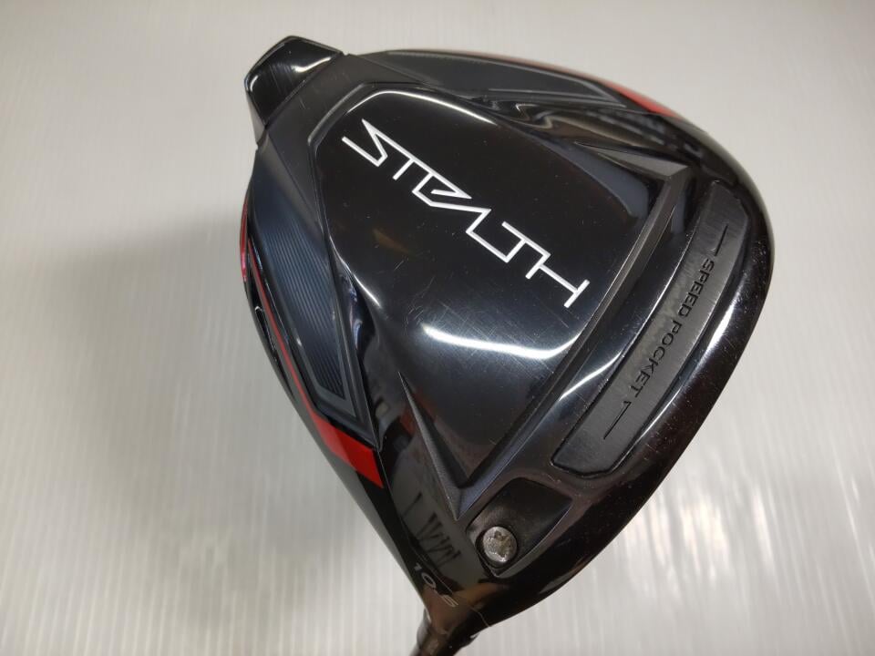 【中古】テーラーメイド STEALTH ドライバー 10.5° Rフレックス 45.75インチ ヘッドカバーあり TENSEI RED TM50 Cランク 右利き用 Taylormade ゴルフクラブ ステルス ゴルフドゥ ゴルフ用品 GOLF DO 中古ゴ