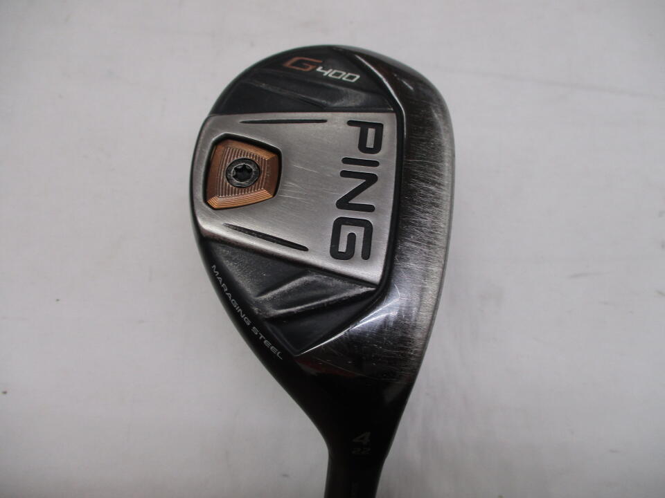 【中古】ピン G400 ユーティリティ 22° Rフレックス 39.75インチ ヘッドカバーあり ALTA J CB Dランク 右利き用 PING ゴルフクラブ ゴルフドゥ ゴルフ用品 GOLF DO 中古ゴルフクラブ