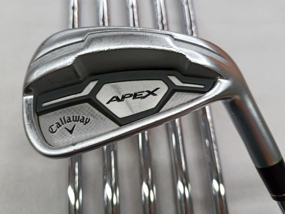 【中古】キャロウェイ APEX 2016 アイアンセット 24° Sフレックス 38.0インチ NSプロ950GH Dランク 右利き用 Callaway ゴルフクラブ エイペックス2016 ゴルフドゥ ゴルフ用品 GOLF DO 中古ゴルフクラブ