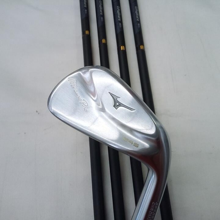 【中古】ミズノ Mizuno Pro 245 アイアンセット 30° Rフレックス 37.0インチ TRAVIL IRON 85 Cランク 右利き用 MIZUNO ゴルフクラブ ミズノプロ ゴルフドゥ ゴルフ用品 GOLF DO 中古ゴルフクラブ
