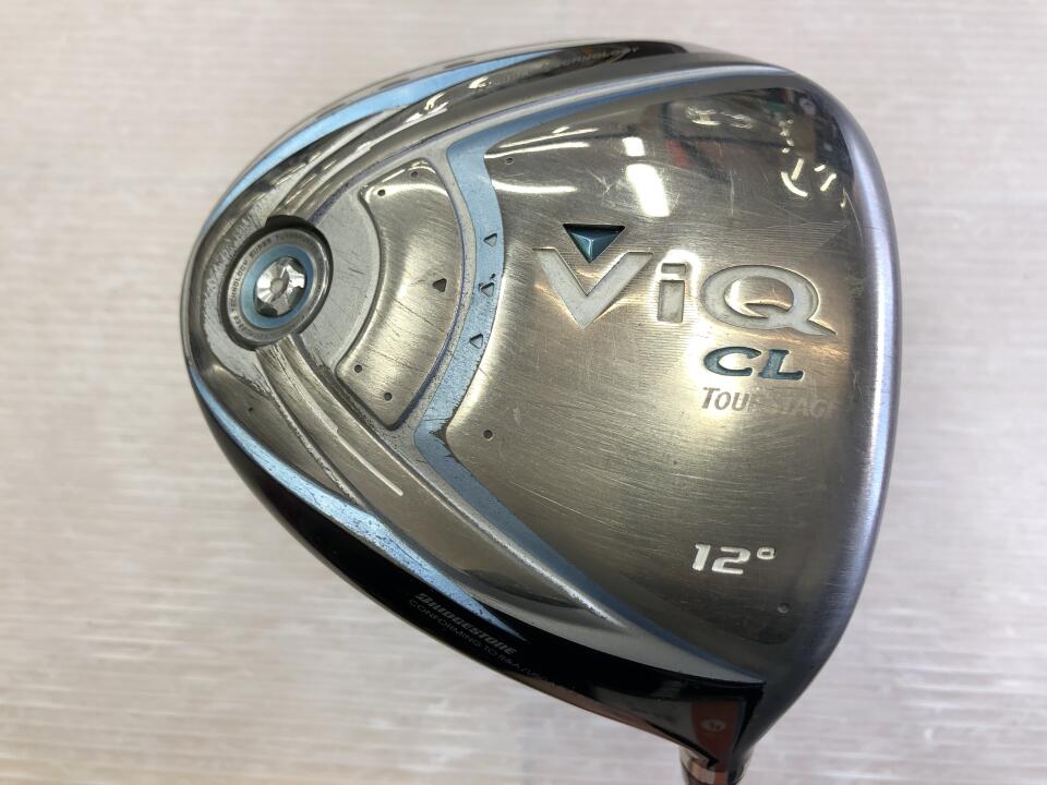 【中古】【レディースモデル】ブリヂストン ツアーステージ V-iQ CL (2010) ドライバー 12° Lフレックス 44.0インチ VT-30w Dランク 右利き用 BRIDGESTONE ゴルフクラブ ゴルフドゥ ゴルフ用品 GOLF DO 中