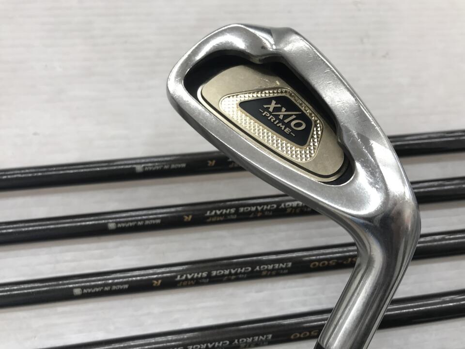 【中古】ダンロップ XXIOプライム (2009) アイアンセット Rフレックス 39.0インチ XXIO SP500 Cランク 右利き用 DUNLOP ゴルフクラブ ゼクシオプライム ゴルフドゥ ゴルフ用品 GOLF DO 中古ゴルフクラブ