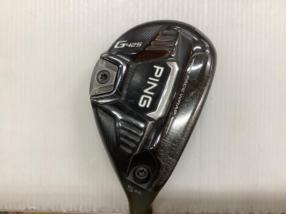 【中古】ピン G425 ユーティリティ 26° Sフレックス 39.25インチ ツアーAD HY-75 Dランク 右利き用 PING ゴルフクラブ ゴルフドゥ ゴルフ用品 GOLF DO 中古ゴルフクラブ