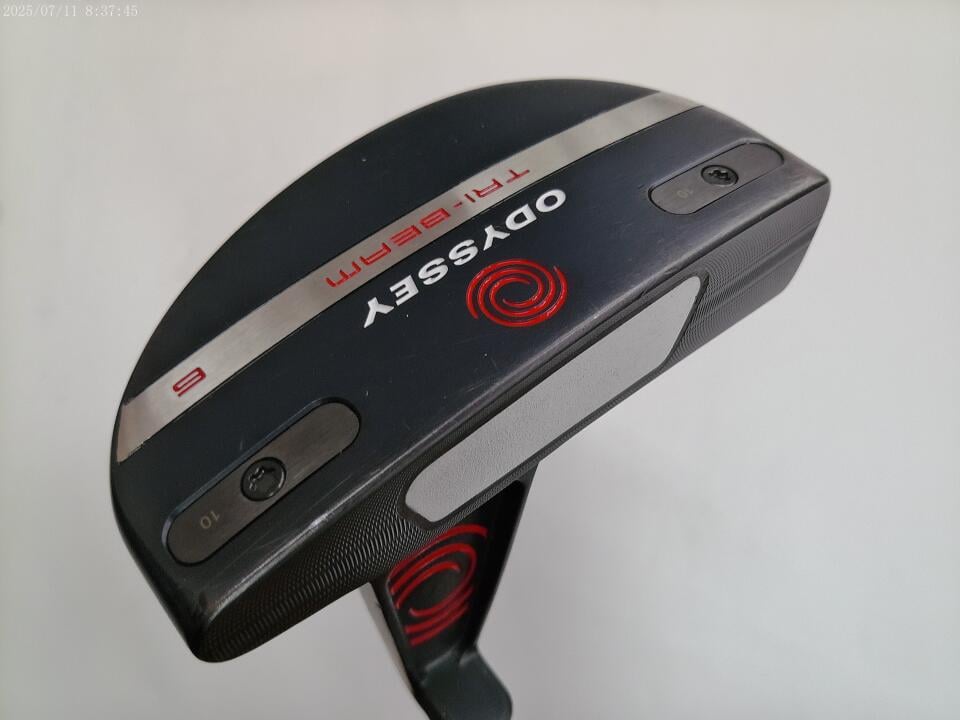 【中古】オデッセイ TRI-BEAM #6M パター 34.0インチ STROKE LAB 70C RED Cランク 右利き用 ODYSSEY ゴルフクラブ ゴルフドゥ ゴルフ用品 GOLF DO 中古ゴルフクラブ