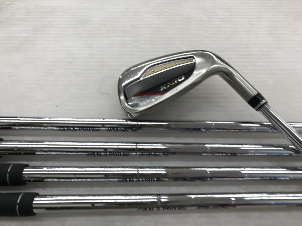 【中古】ダンロップ XXIO 13 レッド アイアンセット Rフレックス 36.75インチ NSプロ850GH DST for XXIO Dランク 右利き用 DUNLOP ゴルフクラブ ゼクシオ13 ゴルフドゥ ゴルフ用品 GOLF DO 中古ゴルフクラ