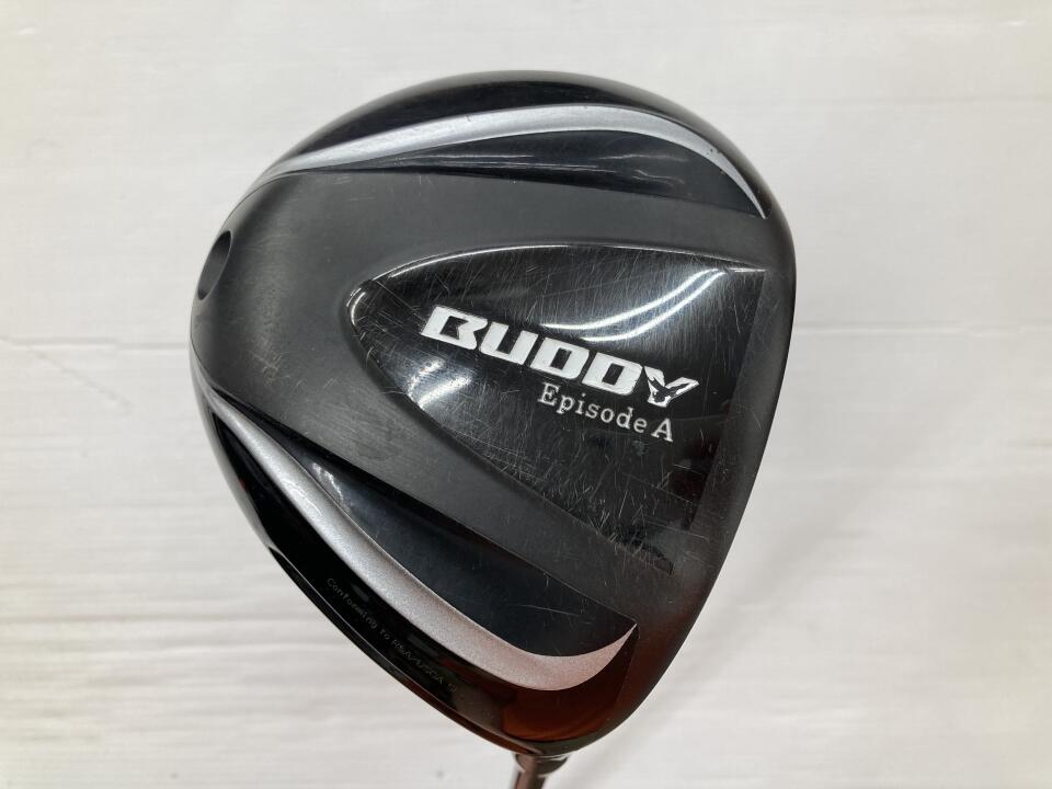 【中古】バディー BUDDY Episode A ドライバー Sフレックス 45.5インチ Fire ExpressRB　6 リシャフト品 Dランク 右利き用 BUDDY ゴルフクラブ ゴルフドゥ ゴルフ用品 GOLF DO 中古ゴルフクラブ