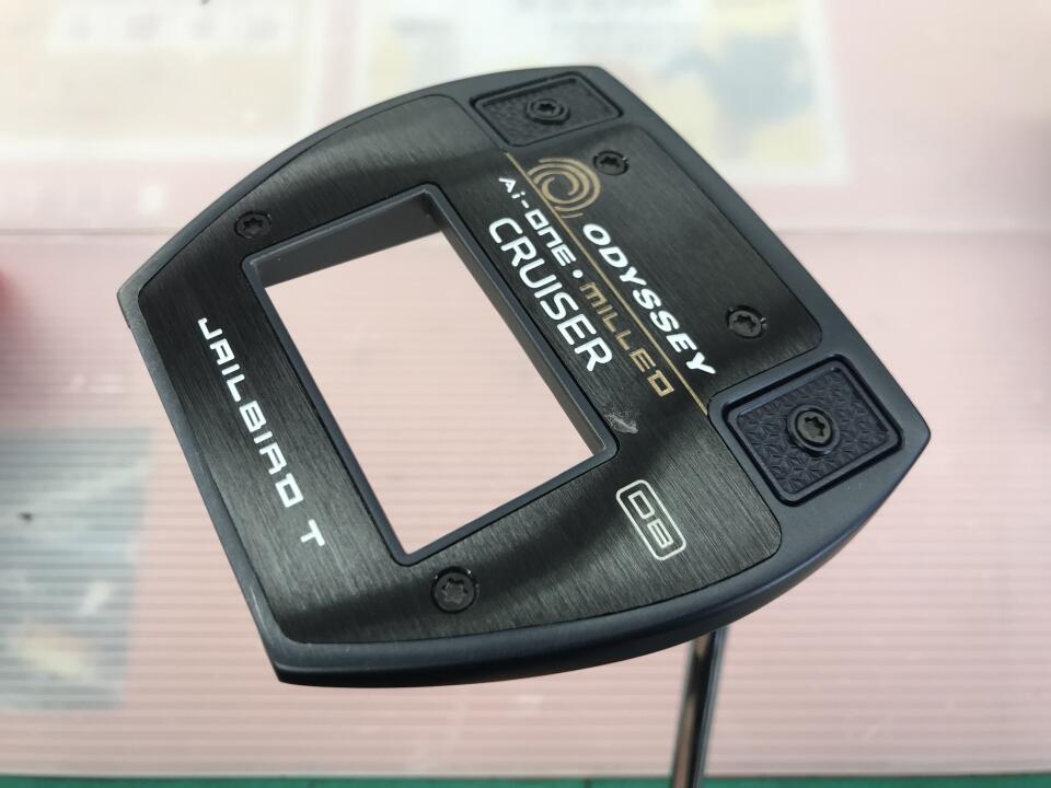 【中古】オデッセイ Ai-ONE MILLED CRUISER JAILBIRD T パター 38.0インチ ヘッドカバーあり オリジナルスチール Cランク 右利き用 ODYSSEY ゴルフクラブ ゴルフドゥ ゴルフ用品 GOLF DO 中古ゴルフクラブ｜ゴルフ ドゥ 中古クラブ店