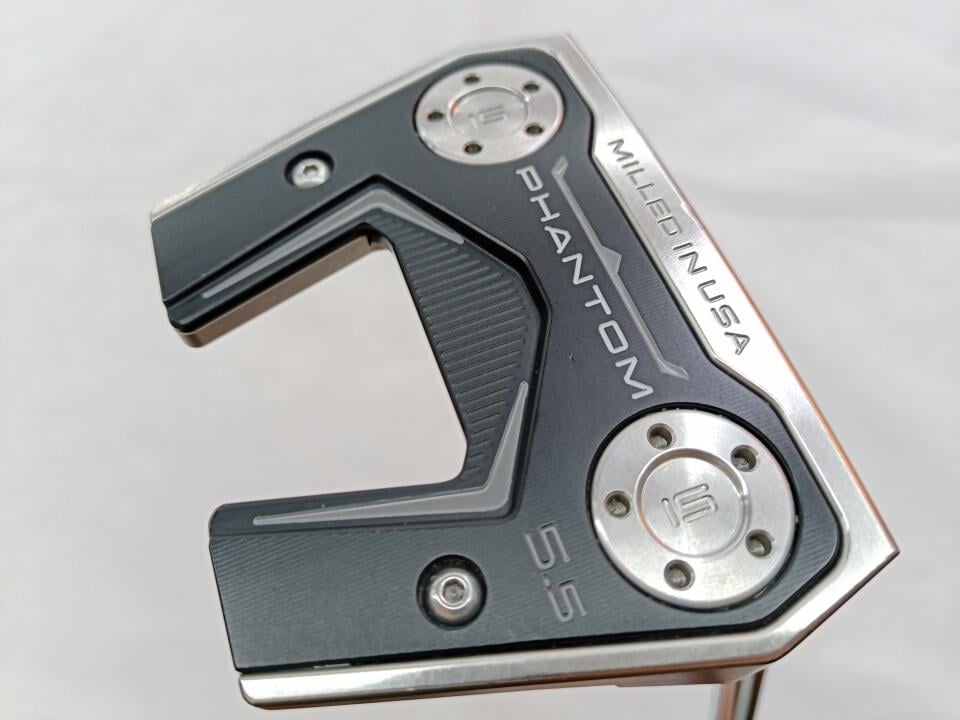 【中古】タイトリスト SC PHANTOM 5.5 2024 パター 34.0インチ ヘッドカバーあり オリジナルスチール Cランク 右利き用 Titleist ゴルフクラブ スコッティキャメロン ファントム ゴルフドゥ ゴルフ用