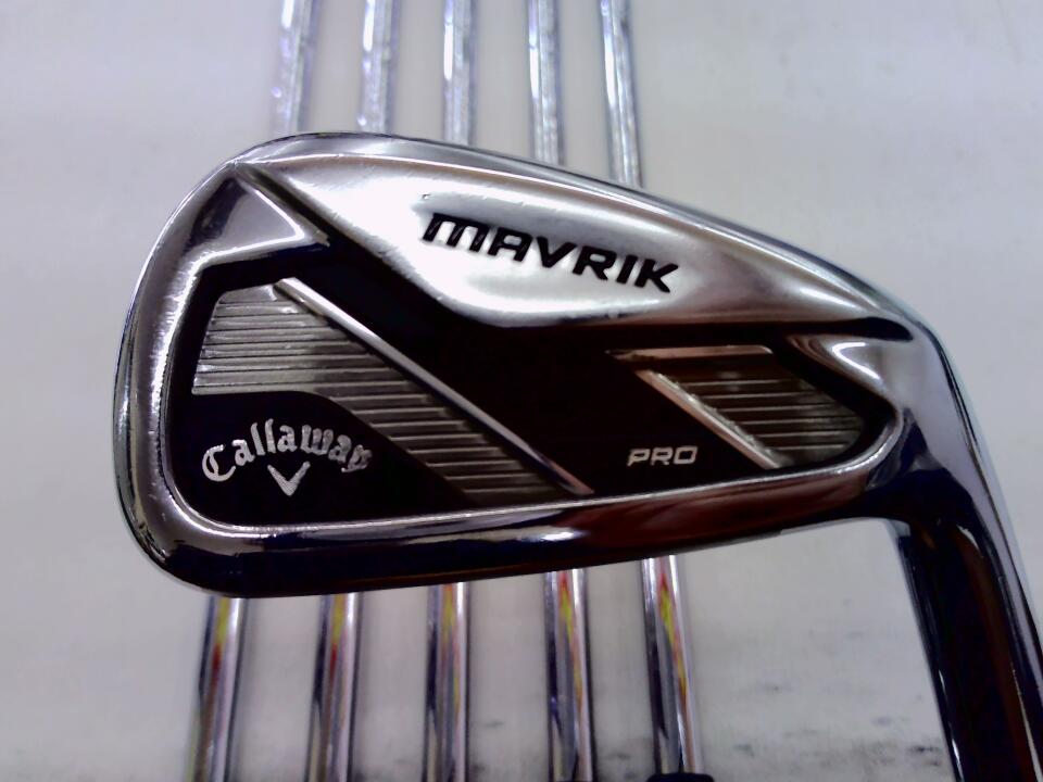 【中古】キャロウェイ MAVRIK PRO アイアンセット 23.5° Sフレックス 38.0インチ NSプロ MODUS 3 TOUR 105 Cランク 右利き用 Callaway ゴルフクラブ マーベリックプロ ゴルフドゥ ゴルフ用品 GOLF DO 中古ゴ