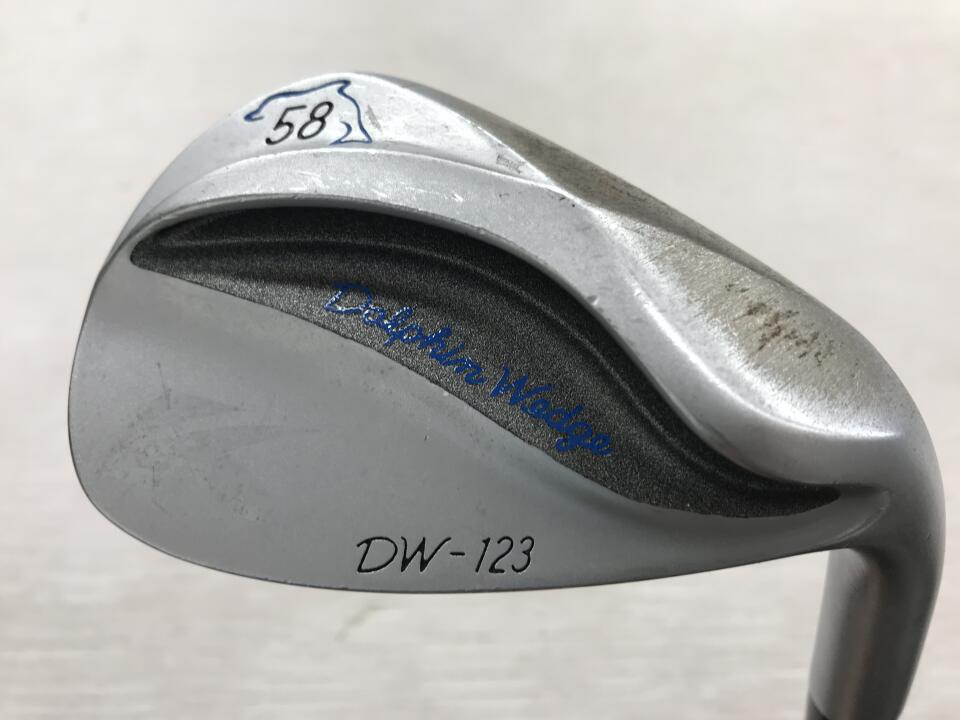 【中古】キャスコ Dolphin Wedge DW-123 シルバー ウェッジ 58° WEDGEフレックス 35.0インチ NSプロ950GH neo Dランク 右利き用 Kasco ゴルフクラブ ゴルフドゥ ゴルフ用品 GOLF DO 中古ゴルフクラブ