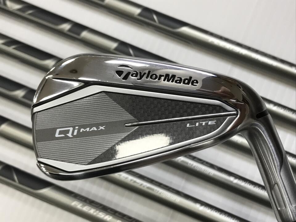 【中古】テーラーメイド Qi MAX LITE アイアンセット SRフレックス 37.75インチ AIR SPEEDER TM 2025 Cランク 右利き用 Taylormade ゴルフクラブ Qiマックスライト ゴルフドゥ ゴルフ用品 GOLF DO 中古ゴルフ