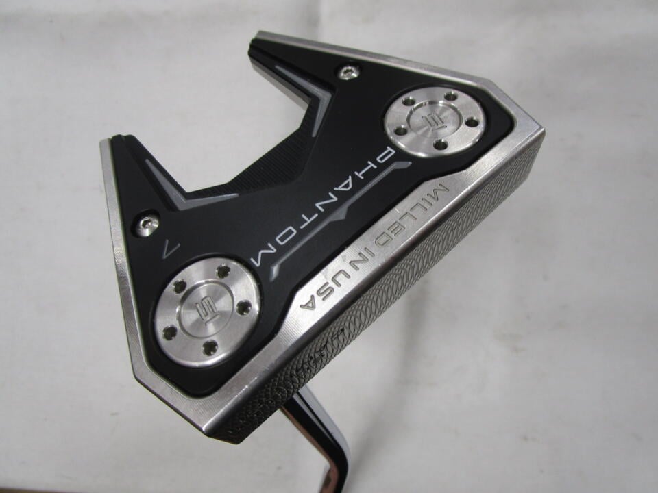 【中古】タイトリスト SC PHANTOM 7 2024 パター 34.0インチ ヘッドカバーあり オリジナルスチール Cランク 右利き用 Titleist ゴルフクラブ スコッティキャメロン ファントム ゴルフドゥ ゴルフ用